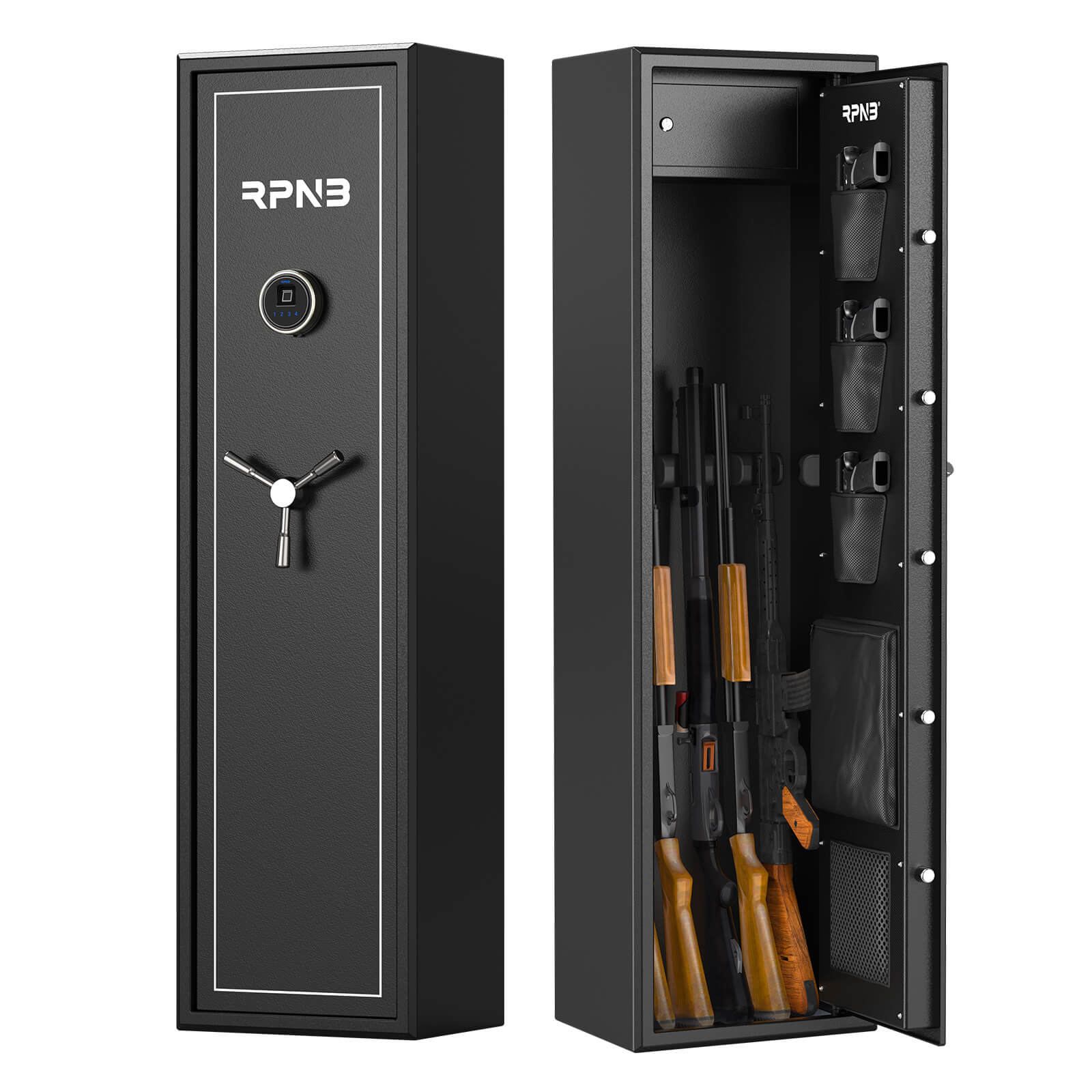 RPNB Biometric 7-Gun Security Cabinet - RP7FR