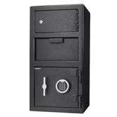Barska AX13310 Front Loading Depository Safe (With Top Locker)