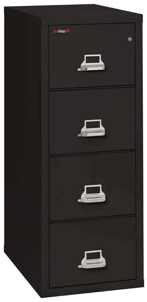FireKing Vertical 1-Hour Fire Rated File Cabinet 4-Drawer