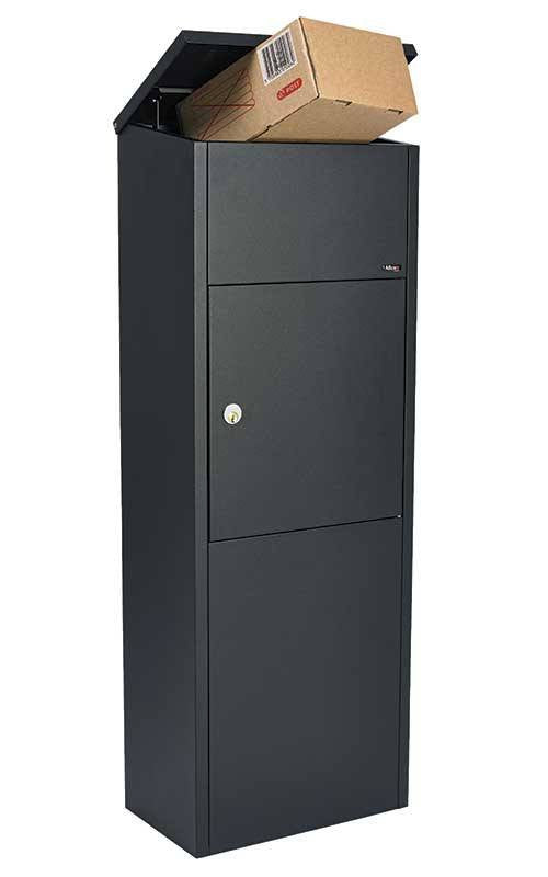 Qualarc ALX-600-BK Allux 600 Top Loading Mail Box - Black