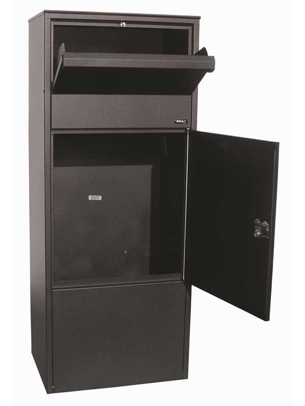 Qualarc ALX-800-BK Allux 800 Parcel Box - Black
