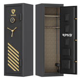RPNB RPFS10-B 10 Gun Fireproof & Biometric Digital Safe for Rifles and Pistols