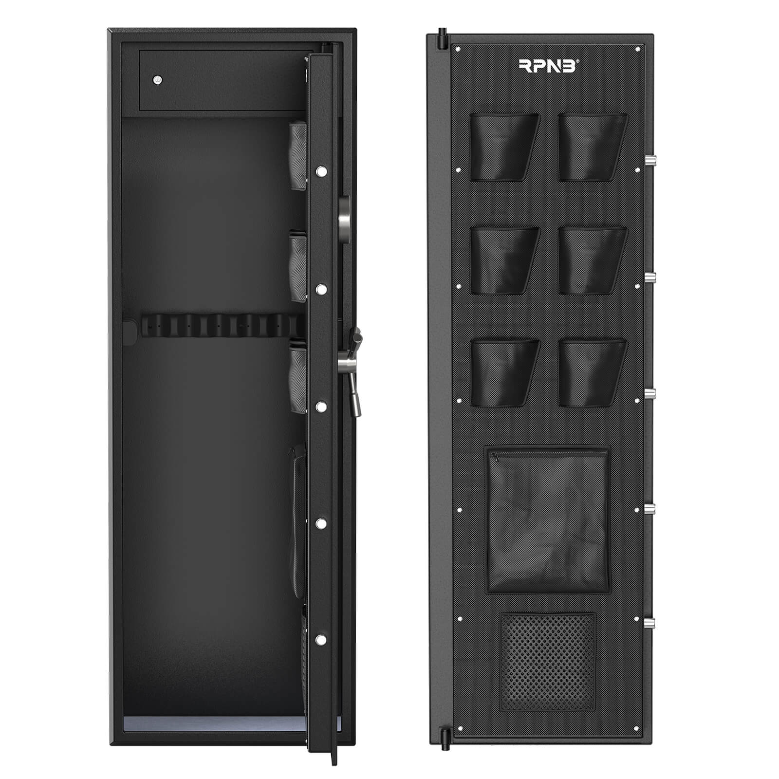 RPNB RP10FR Biometric Large 10 Gun Cabinet with Quick Access Electronic Digital Lock