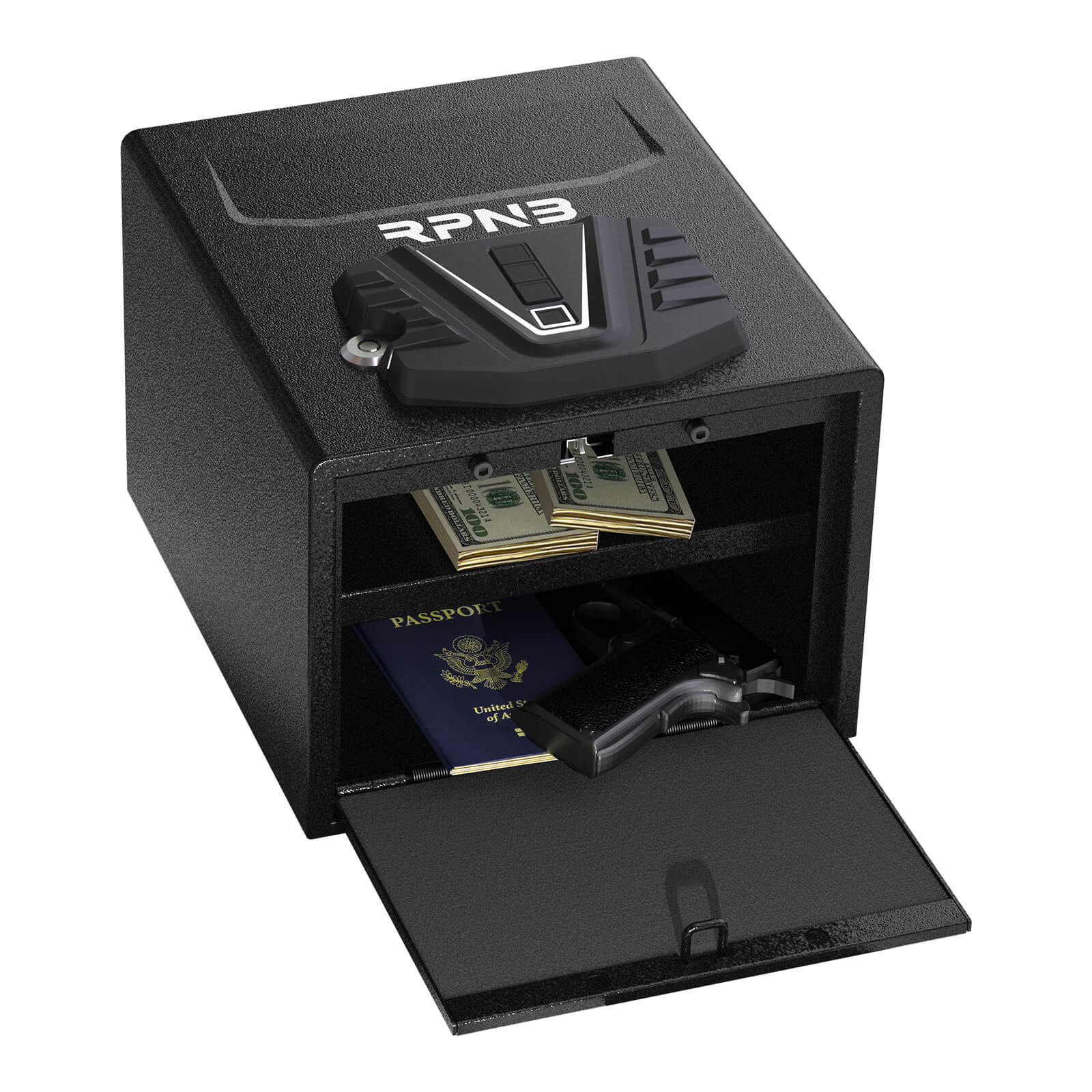RPNB Quick Access Thumbprint Pistol Safe - RP2002